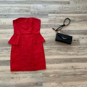 Red dress Tempted